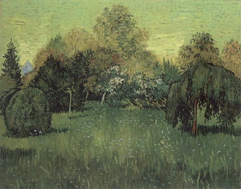 Vincent Van Gogh The Poet-s Garden Norge oil painting art